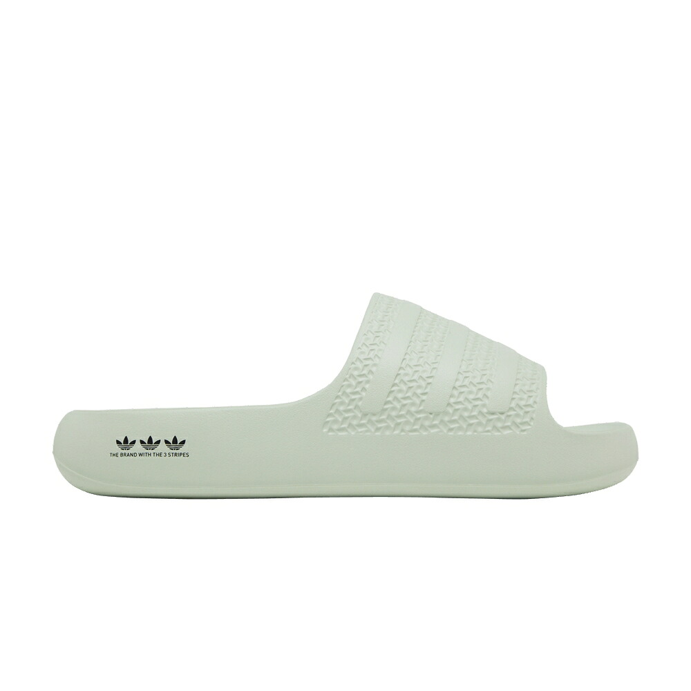アディダス アディレッタ サンダル 緑 グリーン コア 黒色 ブラック 'LINEN GREEN' スニーカー レディース ADIDAS WMNS ADILETTE AYOON SLIDE / LINEN GREEN CORE BLACK LINEN｜スニケス 25,086円