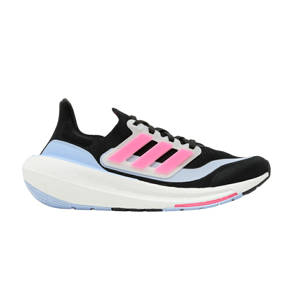 アディダス コア 黒色 ブラック ピンク 青色 ブルー BLACK PINK スニーカー レディース ADIDAS WMNS ULTRABOOST LIGHT LUCID / CORE BLACK LUCID PINK BLUE DAWN