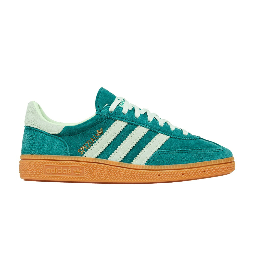 アディダス ハンドボール スペシアル 緑 緑であること \u0027COLLEGIATE SPARK\u0027 スニーカー レディース ADIDAS WMNS HANDBALL SPEZIAL GREEN / COLLEGIATE GREEN SEMI GREEN