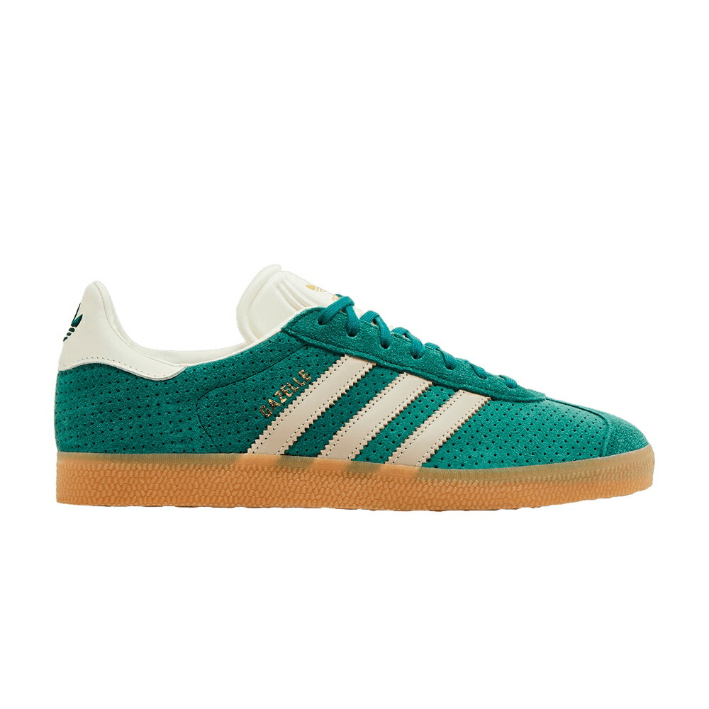アディダス ガゼル 緑 緑であること ベージュ \u0027COLLEGIATE BEIGE\u0027 スニーカー メンズ ADIDAS GAZELLE GREEN / COLLEGIATE GREEN WONDER BEIGE