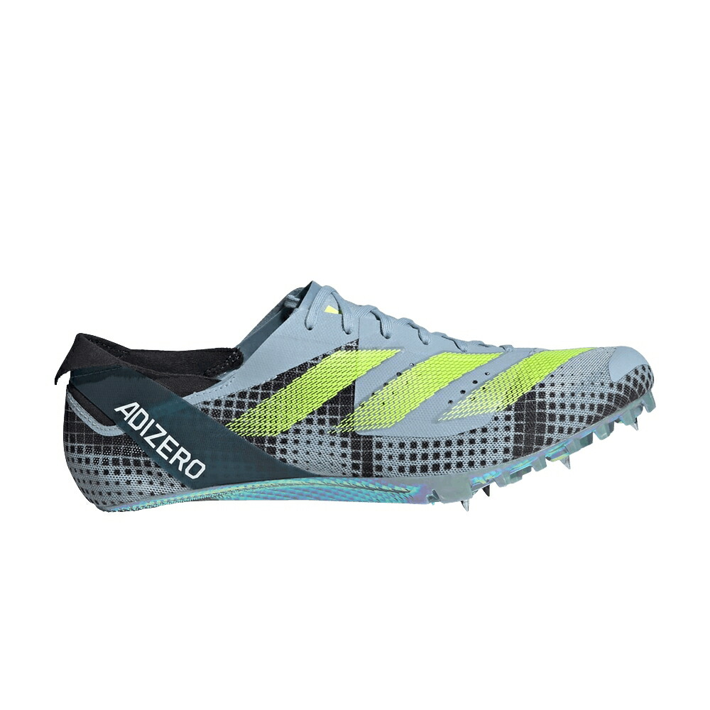 アディダス アディゼロ 青み 青色 \u0027WONDER LEMON\u0027 スニーカー メンズ ADIDAS ADIZERO FINESSE SPIKES BLUE LUCID / WONDER BLUE LUCID LEMON ARCTIC