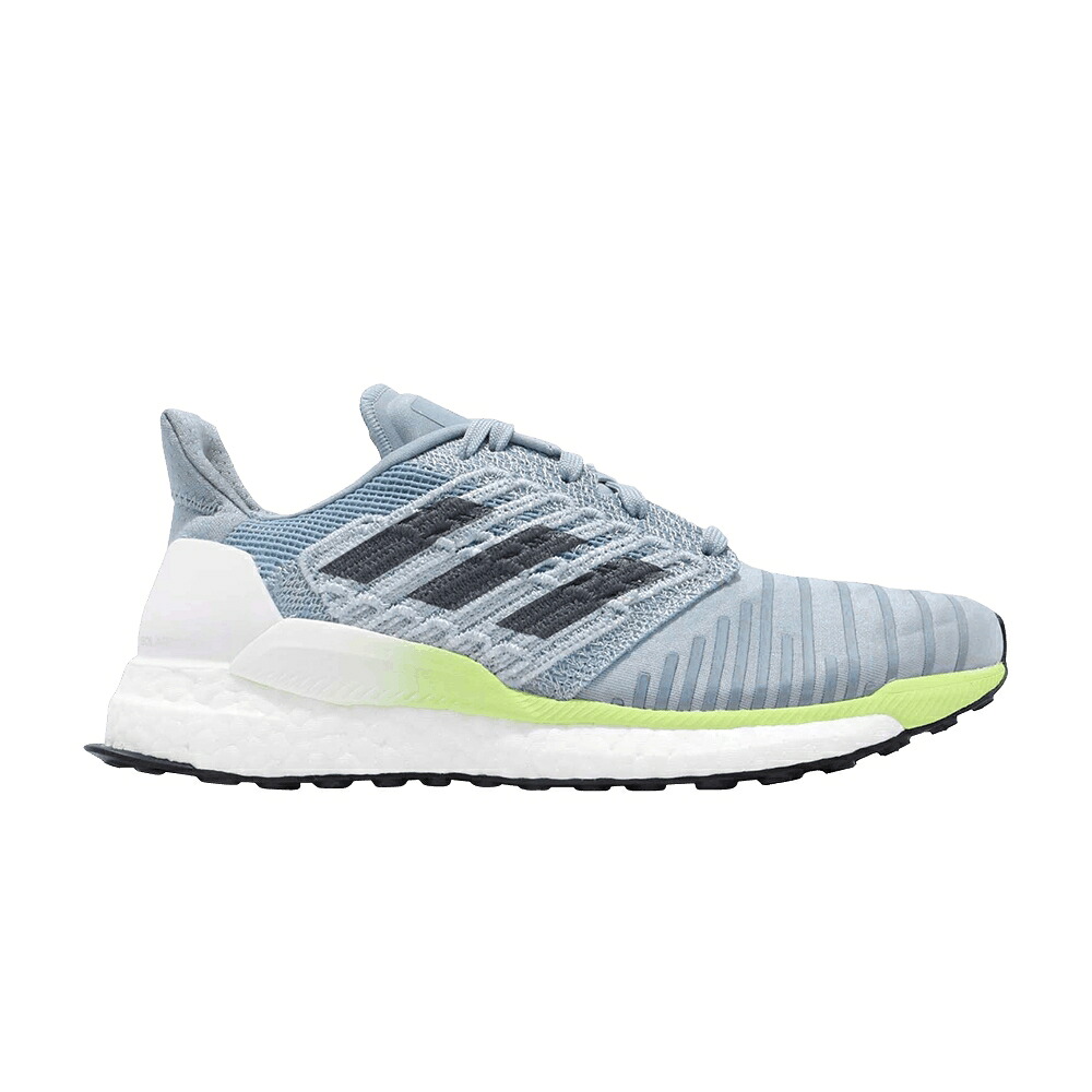 アディダス ブースト 灰色 グレー 黄色 イエロー 'HIRES YELLOW' スニーカー レディース ADIDAS WMNS SOLAR BOOST 'HI-RES / ASH GREY ONIX HI RES YELLOW｜スニケス