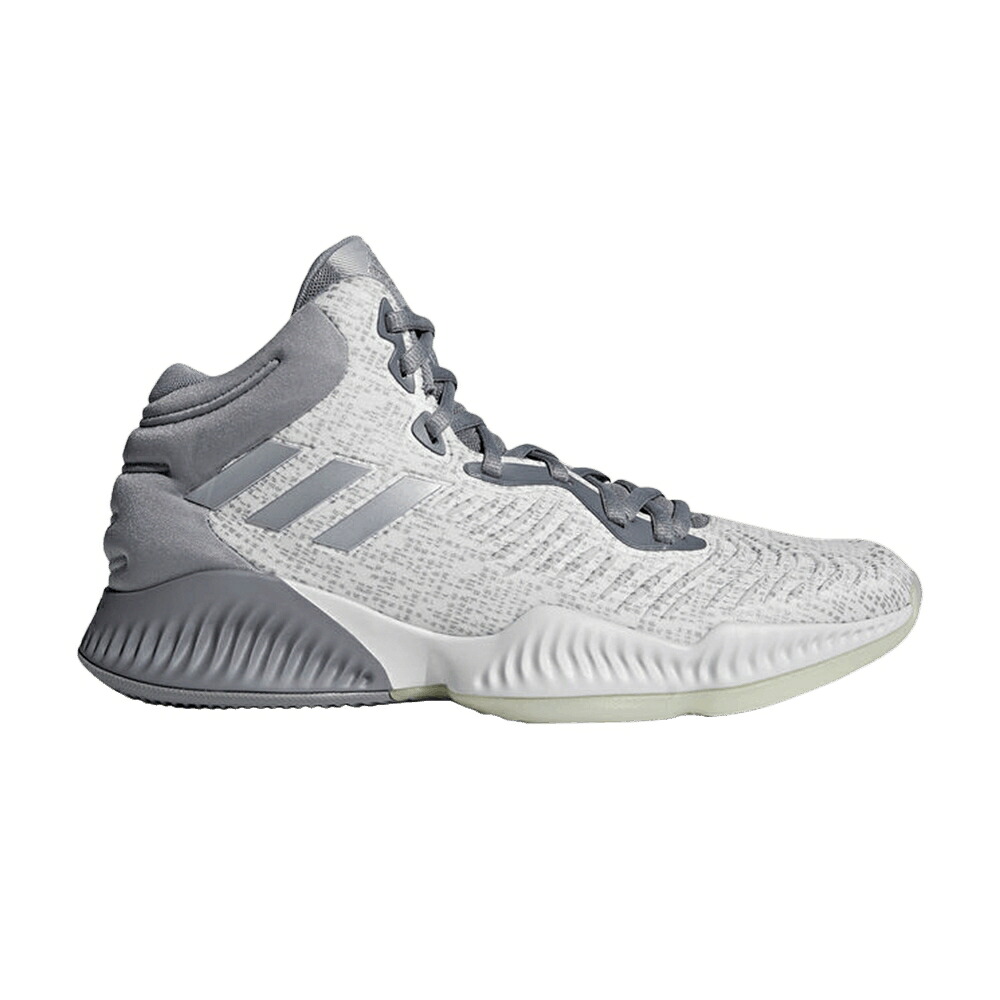 アディダス バウンス 灰色 グレー 銀色 シルバー 'GREY' スニーカー メンズ ADIDAS MAD BOUNCE 2018 / GREY THREE SILVER METALLIC GREY｜スニケス