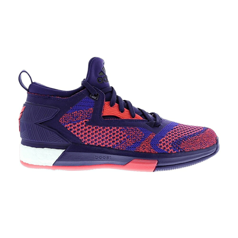 アディダス 紫 パープル ブラジャー同盟罷業 ぼうぜん自失 スニーカー メンズ ADIDAS D LILARD 2 PRIMEKNIT / DARK PURPLE BLAST PURPLE SHOCK