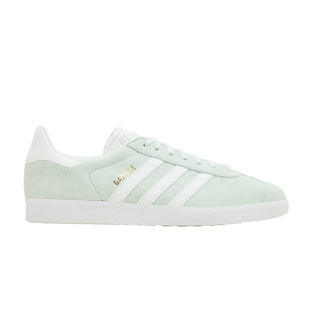 アディダス ガゼル 白色 ホワイト ゴールド スニーカー メンズ ADIDAS GAZELLE / ICE MINT WHITE GOLD METALLIC