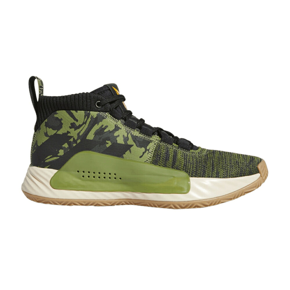 アディダス テック オリーブ 中核グループ 黒いこと 黒いこと \u0027TECH OLIVE\u0027 スニーカー メンズ ADIDAS DAME 5 / TECH OLIVE CORE BLACK ACTIVE