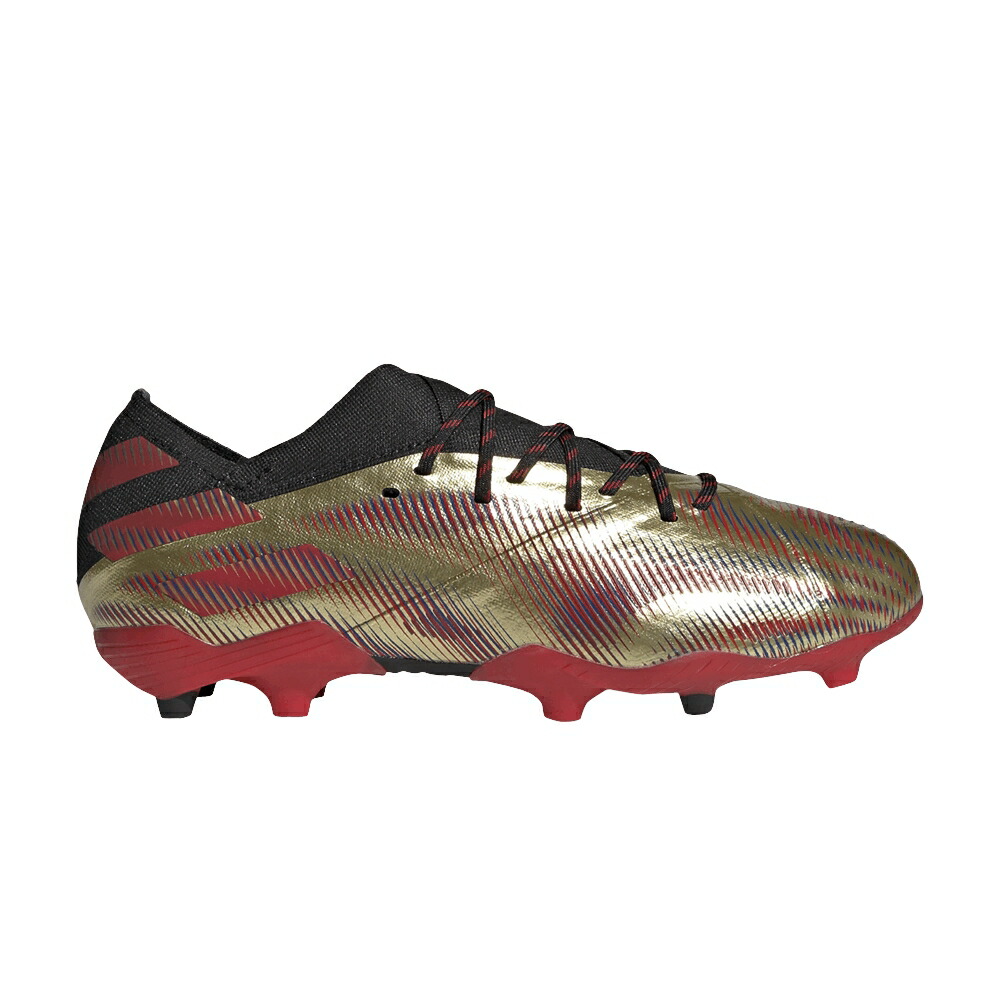 アディダス ネメシス ゴールド 中核グループ 黒いこと 黒いこと MESSI.1 \u0027TENSION METALLIC\u0027 スニーカー メンズ ADIDAS NEMEZIZ FG J TAPE - GOLD / GOLD METALLIC SCARLET CORE BLACK