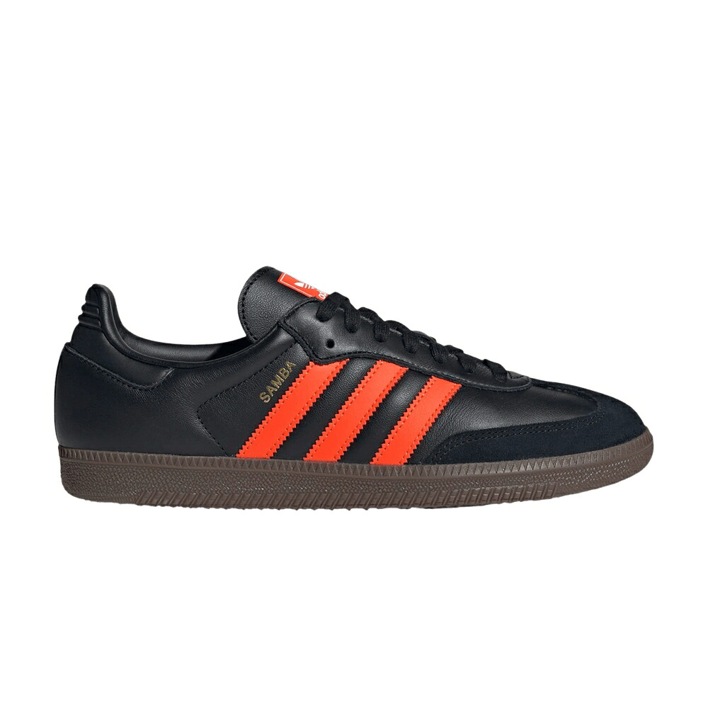 アディダス サンバ インパクト 橙 オレンジ コア 黒色 ブラック 'BLACK GUM' スニーカー メンズ ADIDAS SAMBA OG IMPACT ORANGE / CORE BLACK IMPACT ORANGE GUM｜スニケス