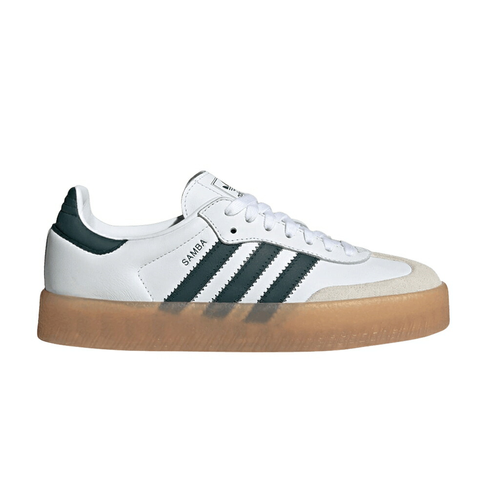 アディダス 白いこと 白いこと \u0027WHITE GUM\u0027 スニーカー レディース ADIDAS WMNS SAMBAE AURORA IVY / CLOUD WHITE OFF WHITE AURORA IVY