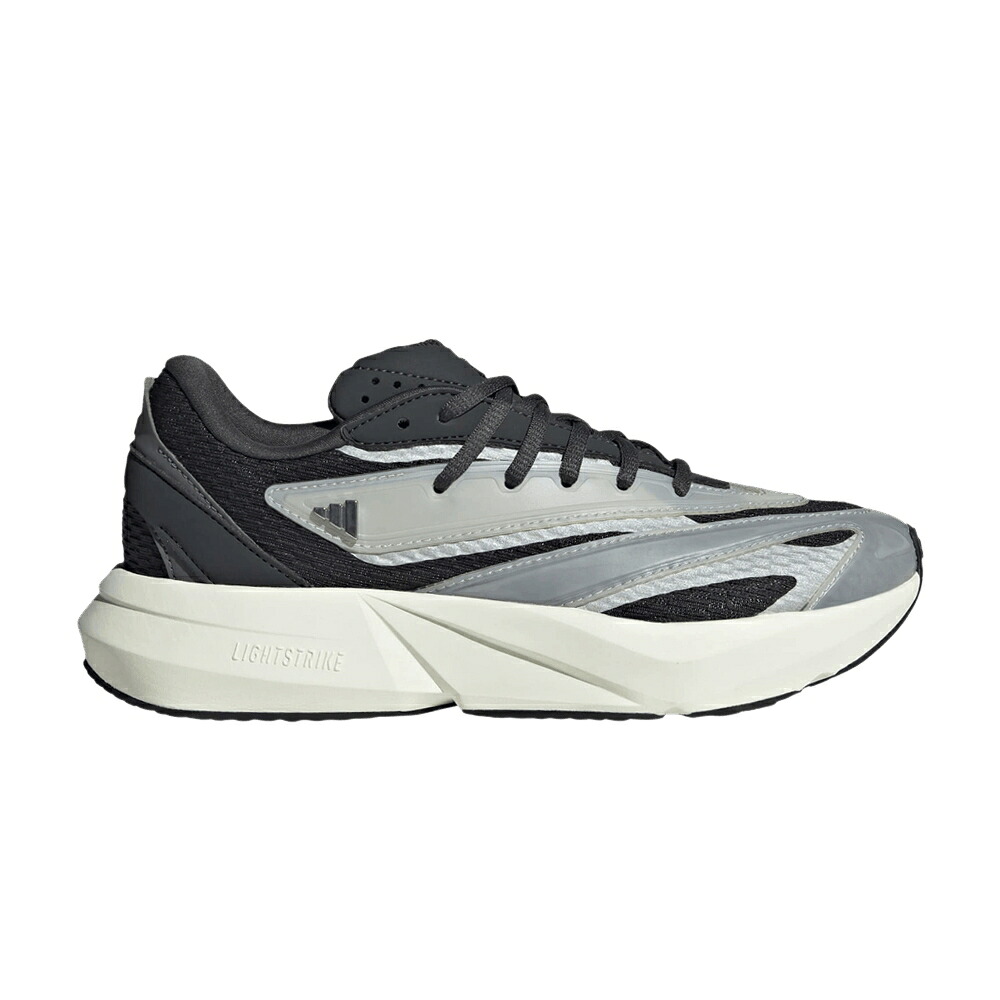 アディダス コア 黒色 ブラック 灰色 グレー カーボン 'BLACK CARBON' スニーカー レディース ADIDAS WMNS LIGHTBLAZE / CORE BLACK GREY ONE CARBON｜スニケス