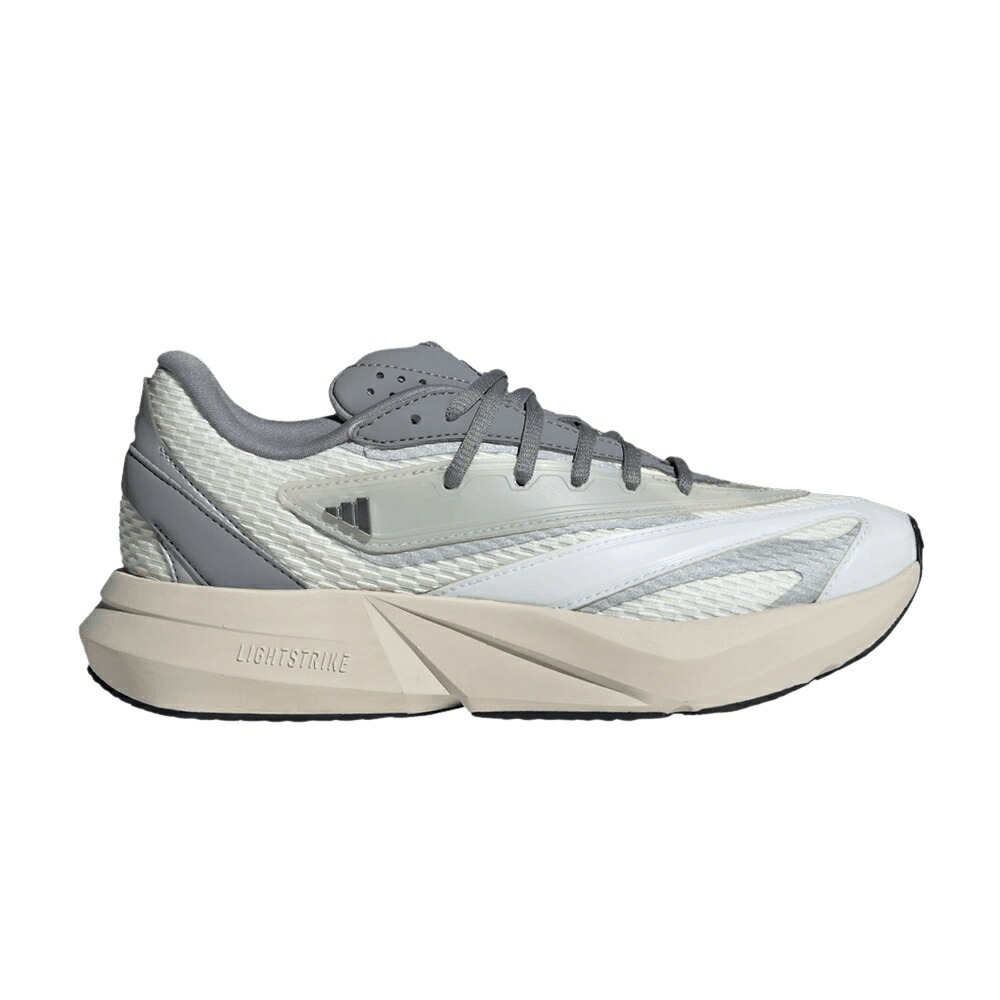 アディダス 白色 ホワイト 灰色 グレー OFF GREY スニーカー レディース ADIDAS WMNS LIGHTBLAZE WHITE / OFF WHITE GREY ONE GREY THREE