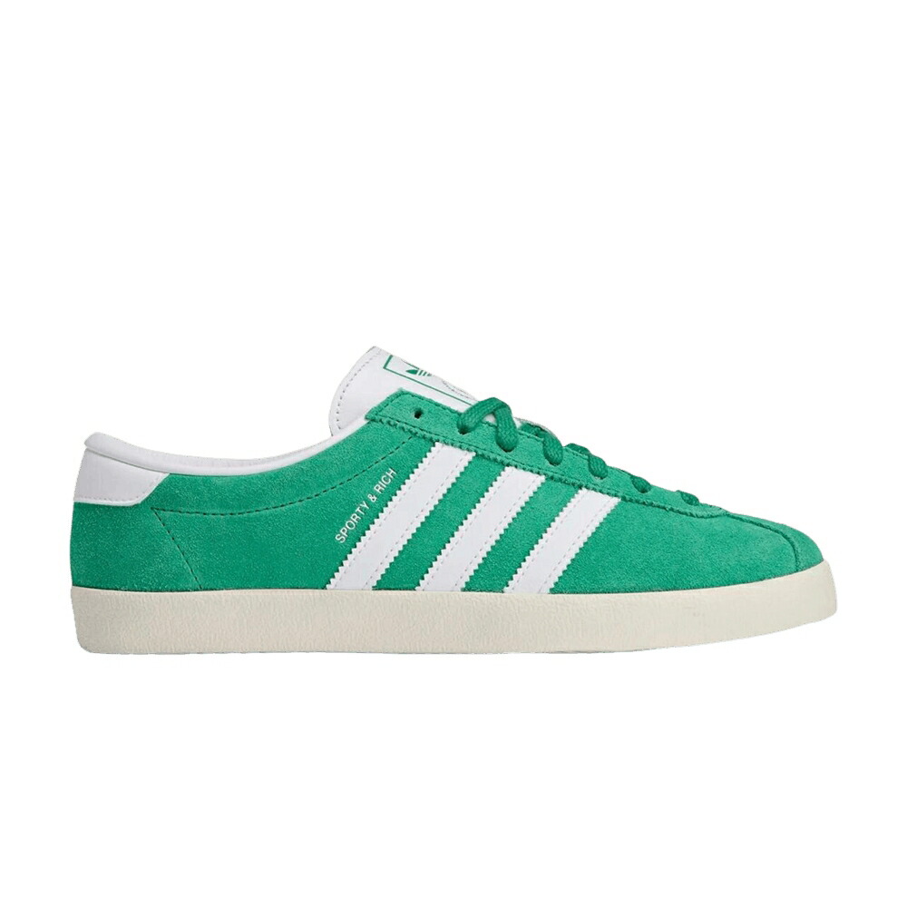 アディダス ブランク コート 緑 グリーン 白色 ホワイト \u0026 COURT GREEN スニーカー レディース ADIDAS SPORTY RICH X WMNS BLANC / COURT GREEN CLOUD WHITE OFF