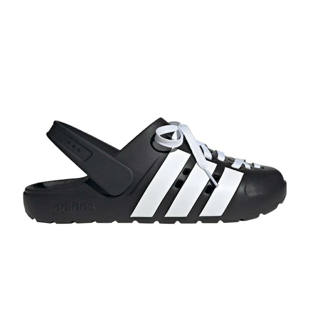 アディダス アディレッタ コア 黒色 ブラック 白色 ホワイト 2.0 'BLACK WHITE' スニーカー メンズ ADIDAS ADILETTE CLOG / CORE BLACK CLOUD WHITE CORE