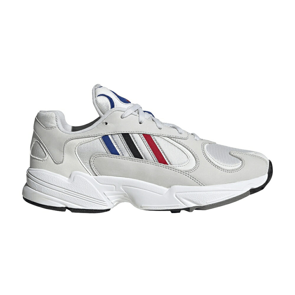 アディダス 赤 レッド 白色 ホワイト 銀色 シルバー WHITE BLUE スニーカー メンズ ADIDAS YUNG-1 RED / CRYSTAL WHITE SILVER METALLIC