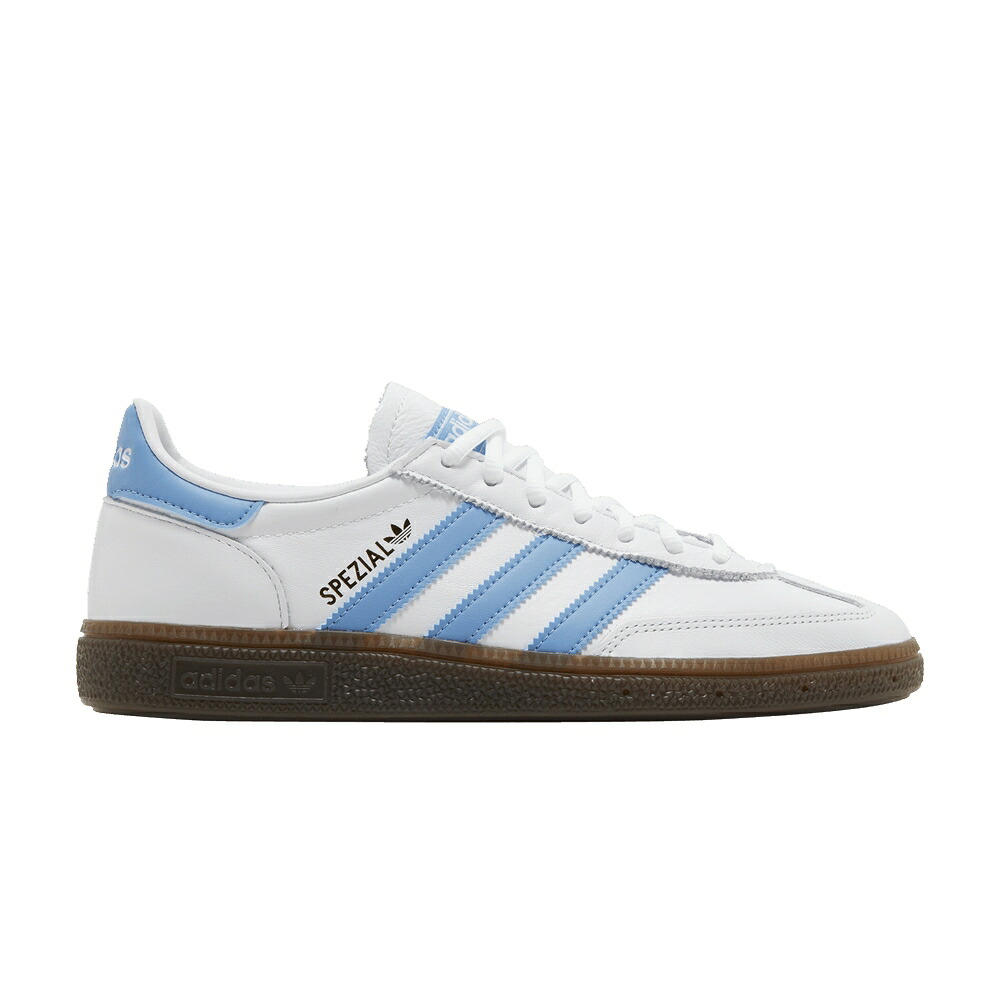 アディダス ハンドボール スペシアル 白いこと 白いこと 青味 青み \u0027WHITE BLUE\u0027 スニーカー メンズ ADIDAS HANDBALL SPEZIAL LIGHT / WHITE LIGHT BLUE GUM 5