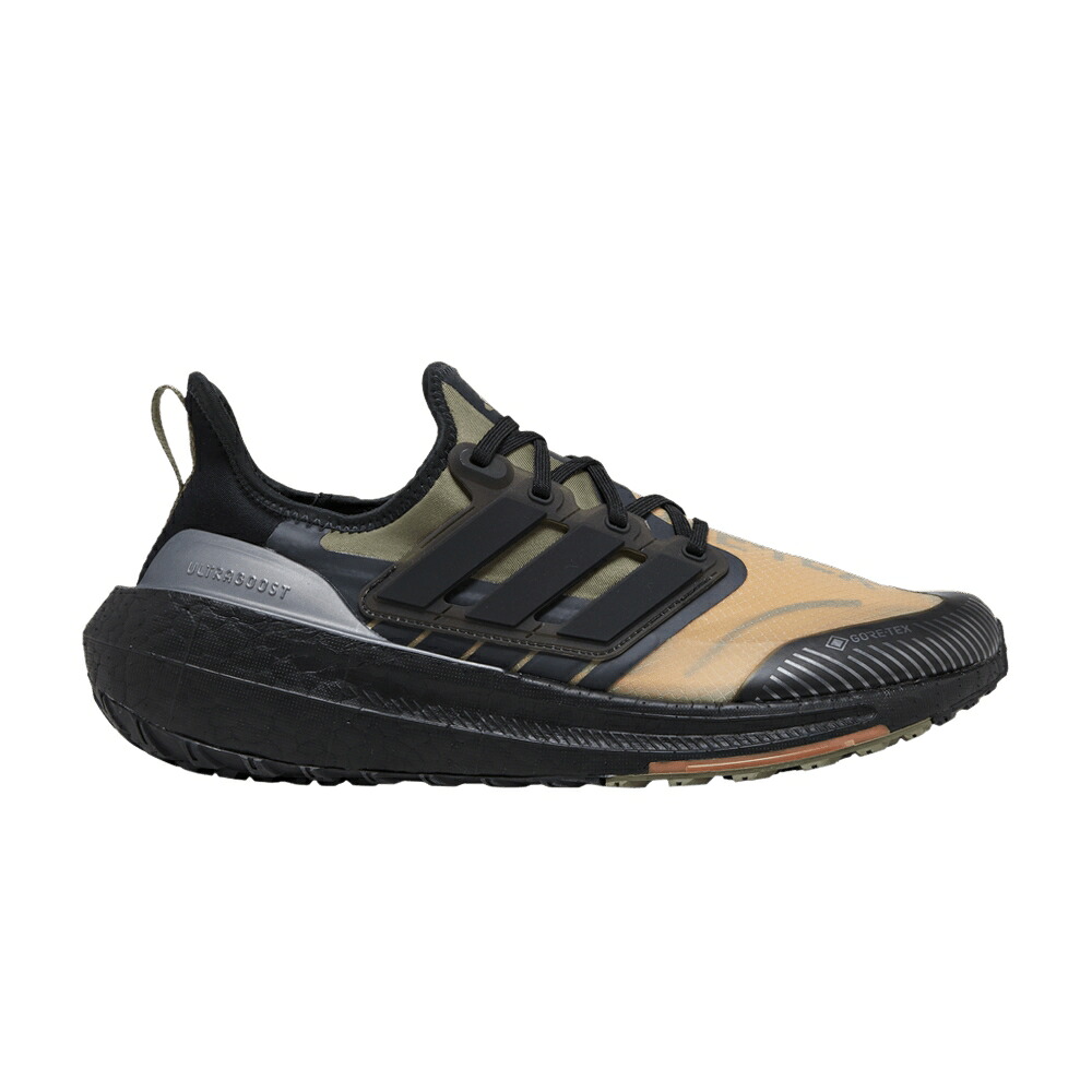 アディダス ゴアテックス 黄味がかった 黄色 中核グループ 黒いこと 黒いこと オリーブ \u0027PRELOVED OLIVE\u0027 スニーカー メンズ ADIDAS ULTRABOOST LIGHT GORE-TEX YELLOW / PRELOVED YELLOW CORE BLACK OLIVE