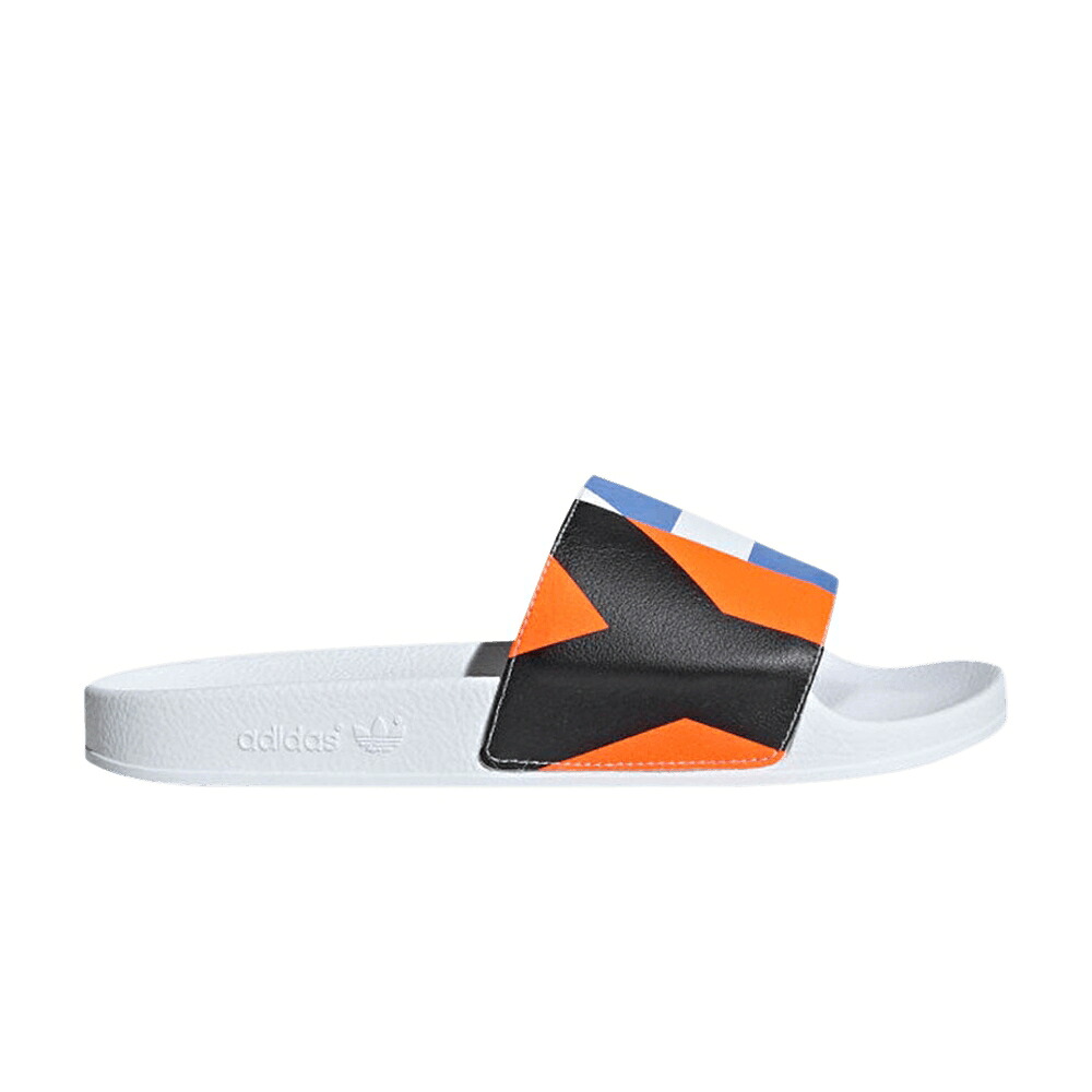 アディダス アディレッタ サンダル 白いこと 白いこと \u0027GRAPHIC PRINT\u0027 スニーカー メンズ ADIDAS Y-3 ADILETTE SLIDE / FOOTWEAR WHITE FOOTWEAR WHITE