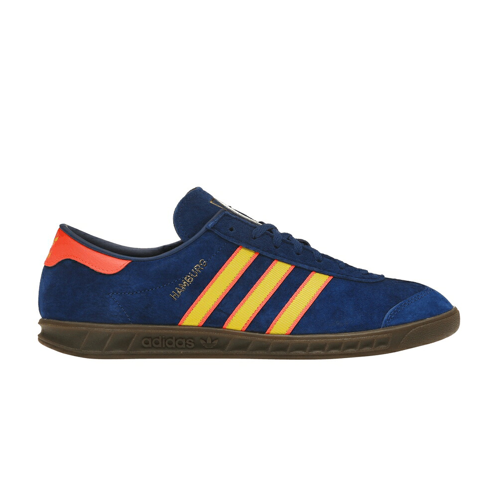 アディダス 黄色 イエロー 'COLLEGIATE YELLOW' スニーカー メンズ ADIDAS HAMBURG ROYAL BRIGHT / COLLEGIATE ROYAL BRIGHT YELLOW