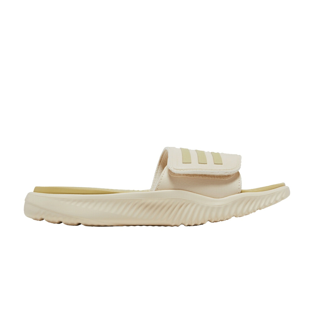 アディダス サンダル 白色 ホワイト ベージュ 'WONDER METALLIC' スニーカー メンズ ADIDAS ALPHABOUNCE SLIDE WHITE SANDY BEIGE / WONDER WHITE SANDY BEIGE|スニケス