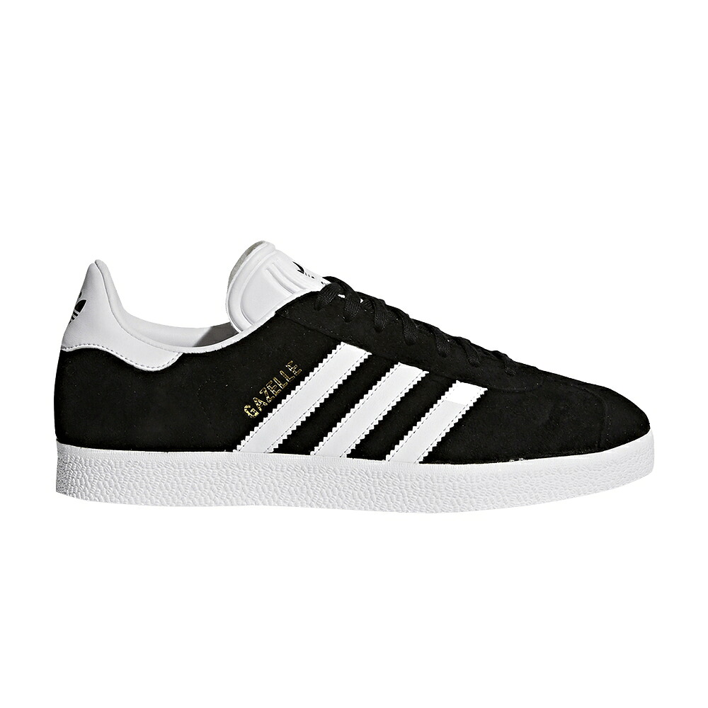 アディダス ガゼル コア 黒色 ブラック 白色 ホワイト ゴールド 'CORE BLACK' スニーカー レディース ADIDAS WMNS GAZELLE / CORE BLACK WHITE GOLD METALLIC｜スニケス