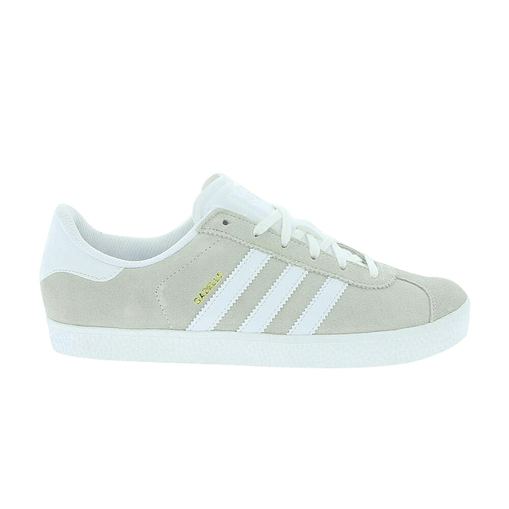 アディダス ガゼル 白色 ホワイト 'OFF WHITE' スニーカー メンズ ADIDAS GAZELLE 2 K / OFF WHITE OFF WHITE WHITE｜スニケス