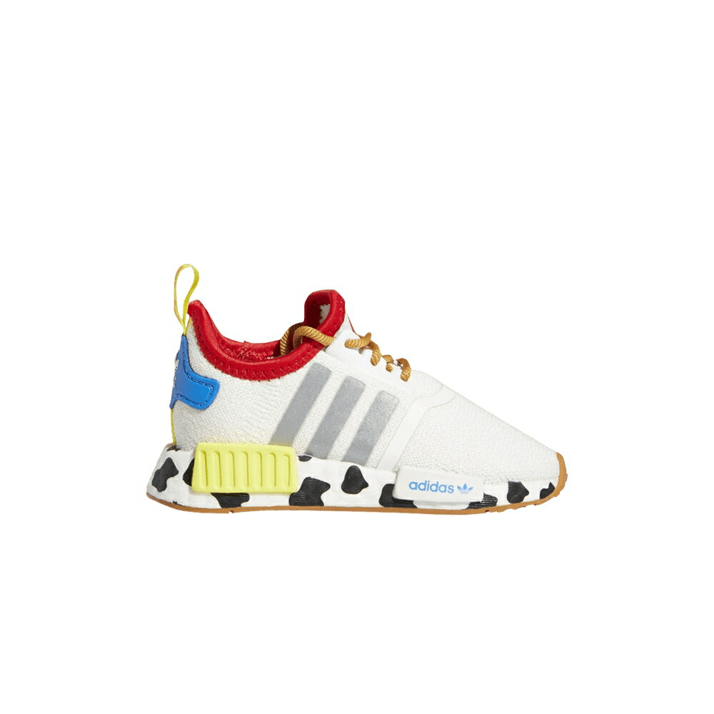 アディダス 白いこと 白いこと しろがね色 しろがね色 NMD_R1 \u0027SHERIFF WOODY\u0027 スニーカー メンズ ADIDAS TOY STORY X INFANT / CLOUD WHITE SILVER METALLIC