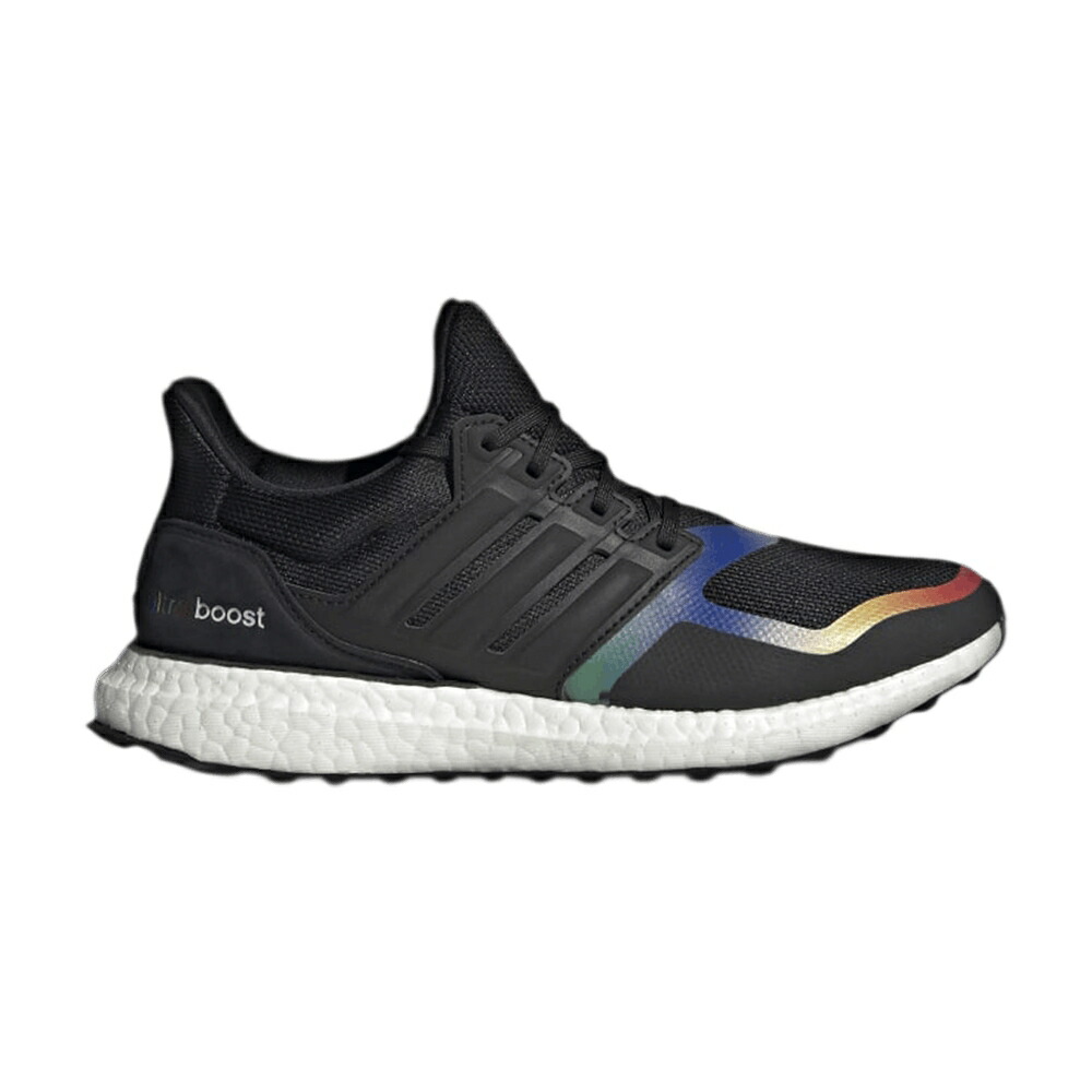 アディダス コア 黒色 ブラック 赤 レッド RAINBOW IRIDESCENT スニーカー レディース ADIDAS WMNS ULTRABOOST DNA / CORE BLACK CORE BLACK RED
