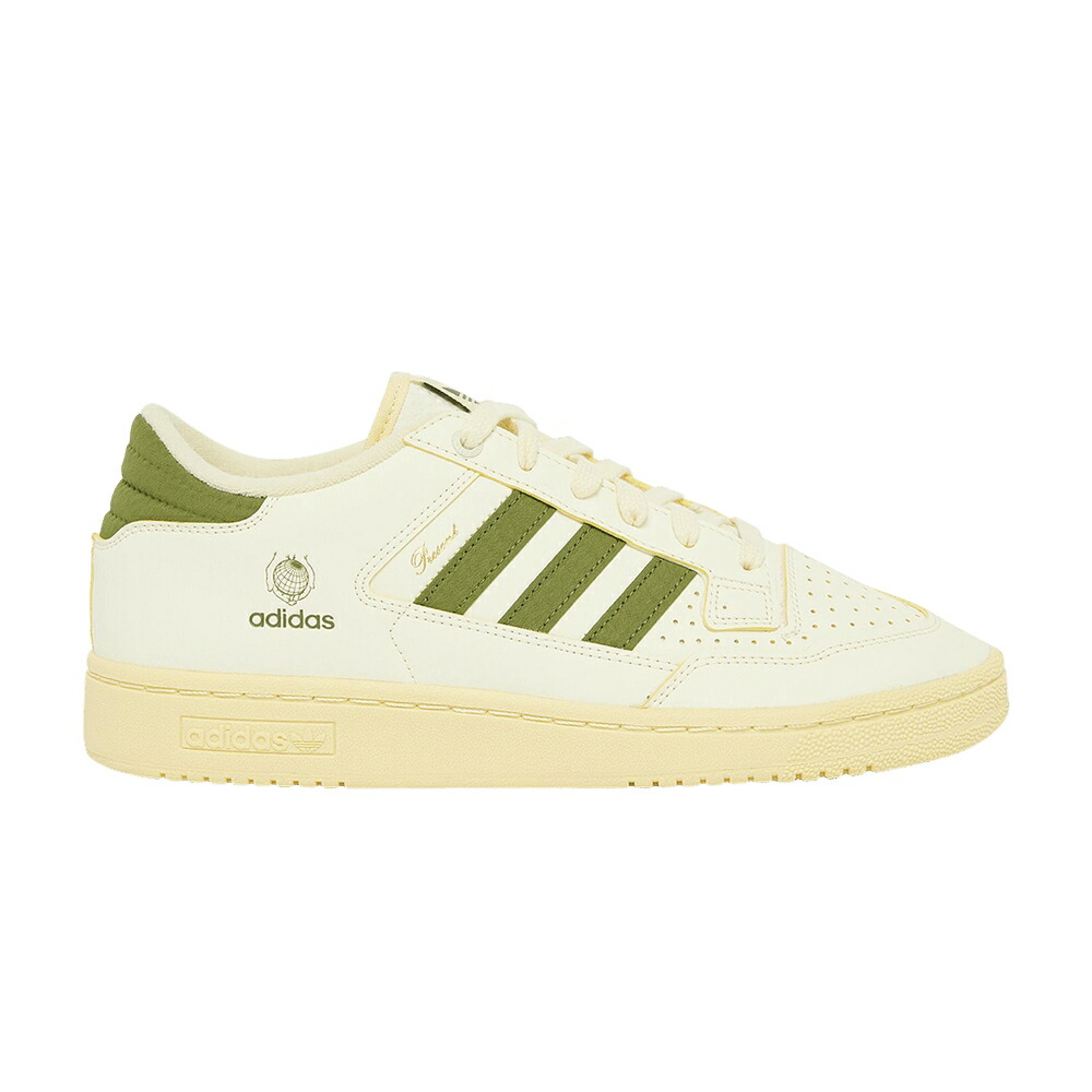アディダス クリーム 白色 ホワイト オリーブ END. 'CONSORTIUM PRESENT' スニーカー メンズ ADIDAS X CENTENNIAL LOW CUP - / CREAM WHITE FOCUS OLIVE GUM 29,175円