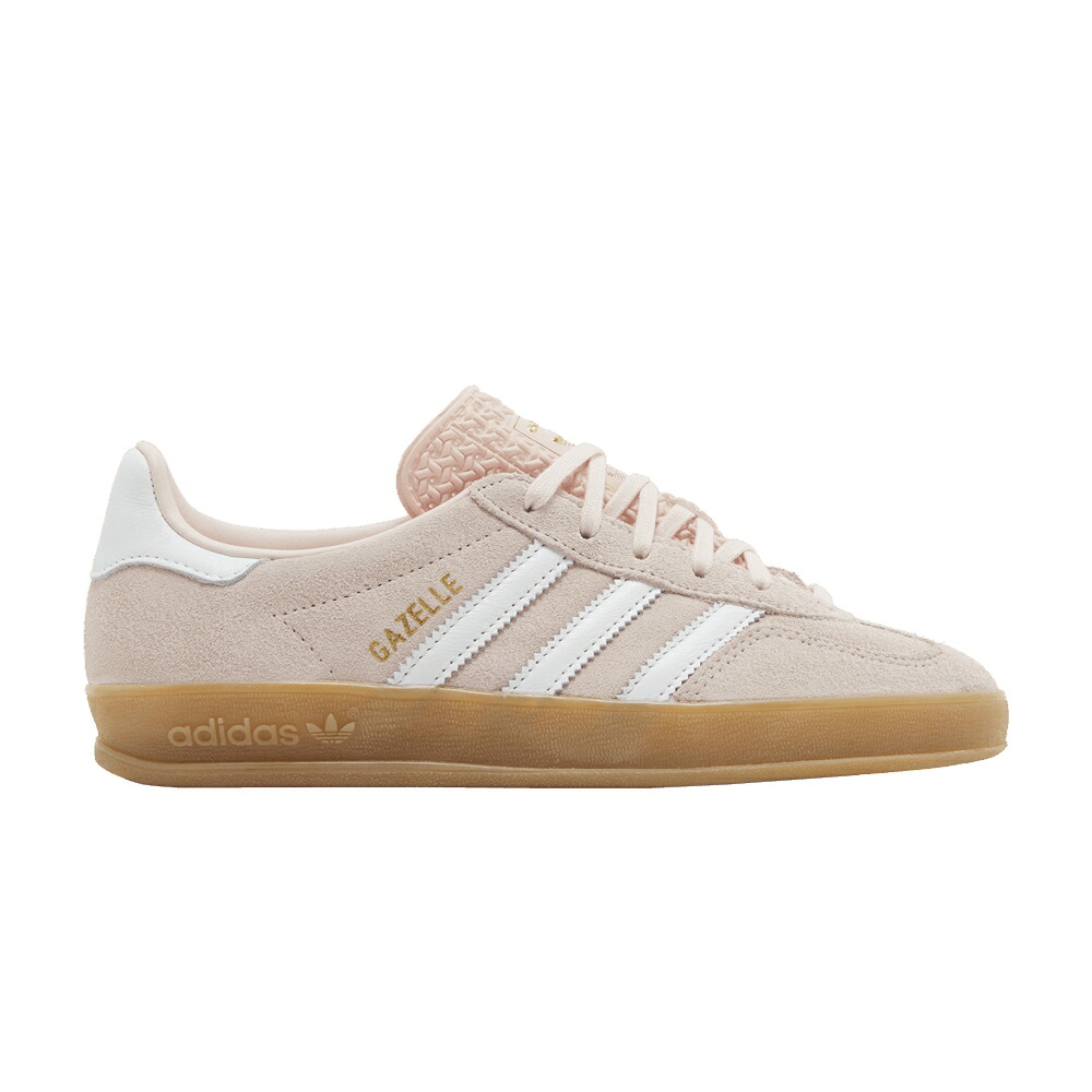 アディダス ガゼル サクラ色 白いこと 白いこと \u0027SANDY GUM\u0027 スニーカー レディース ADIDAS WMNS GAZELLE INDOOR PINK / SANDY PINK CLOUD WHITE GUM