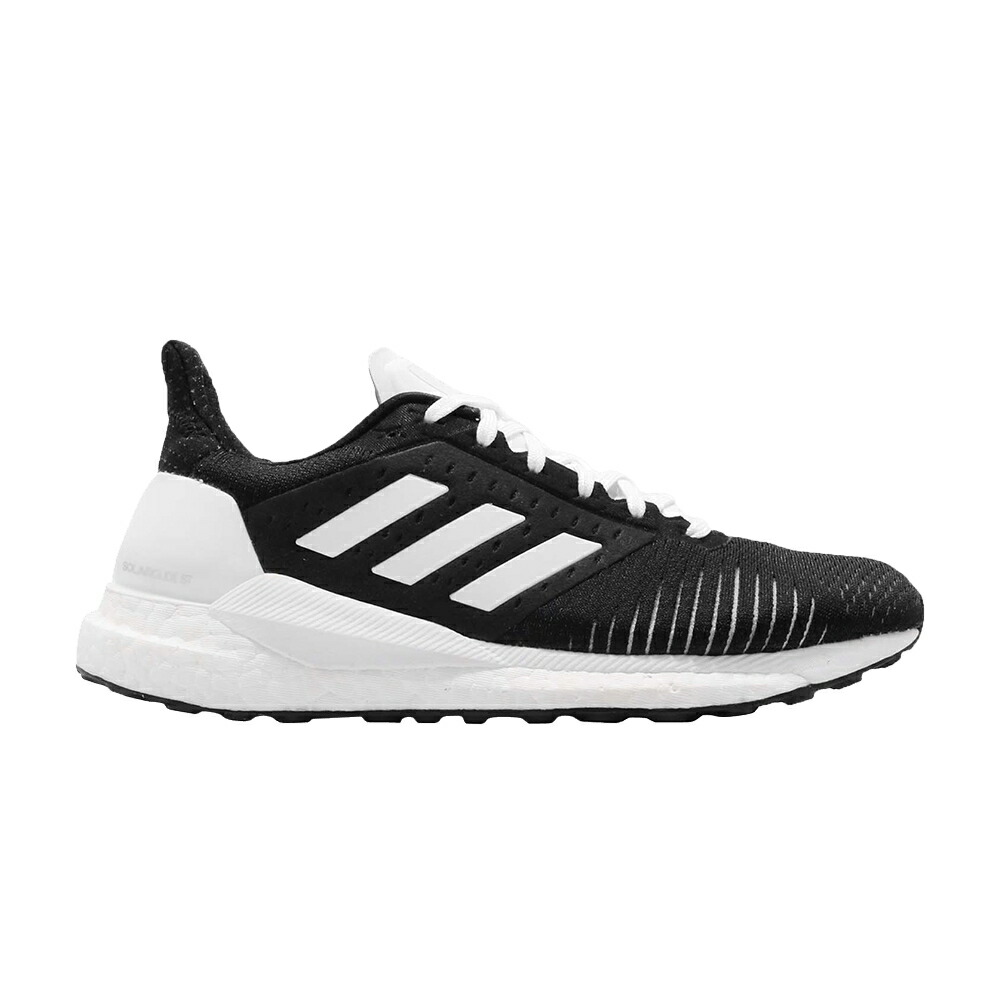 アディダス グライド コア 黒色 ブラック OREO スニーカー レディース ADIDAS WMNS SOLAR GLIDE ST / CORE BLACK CORE BLACK FOOTWEAR