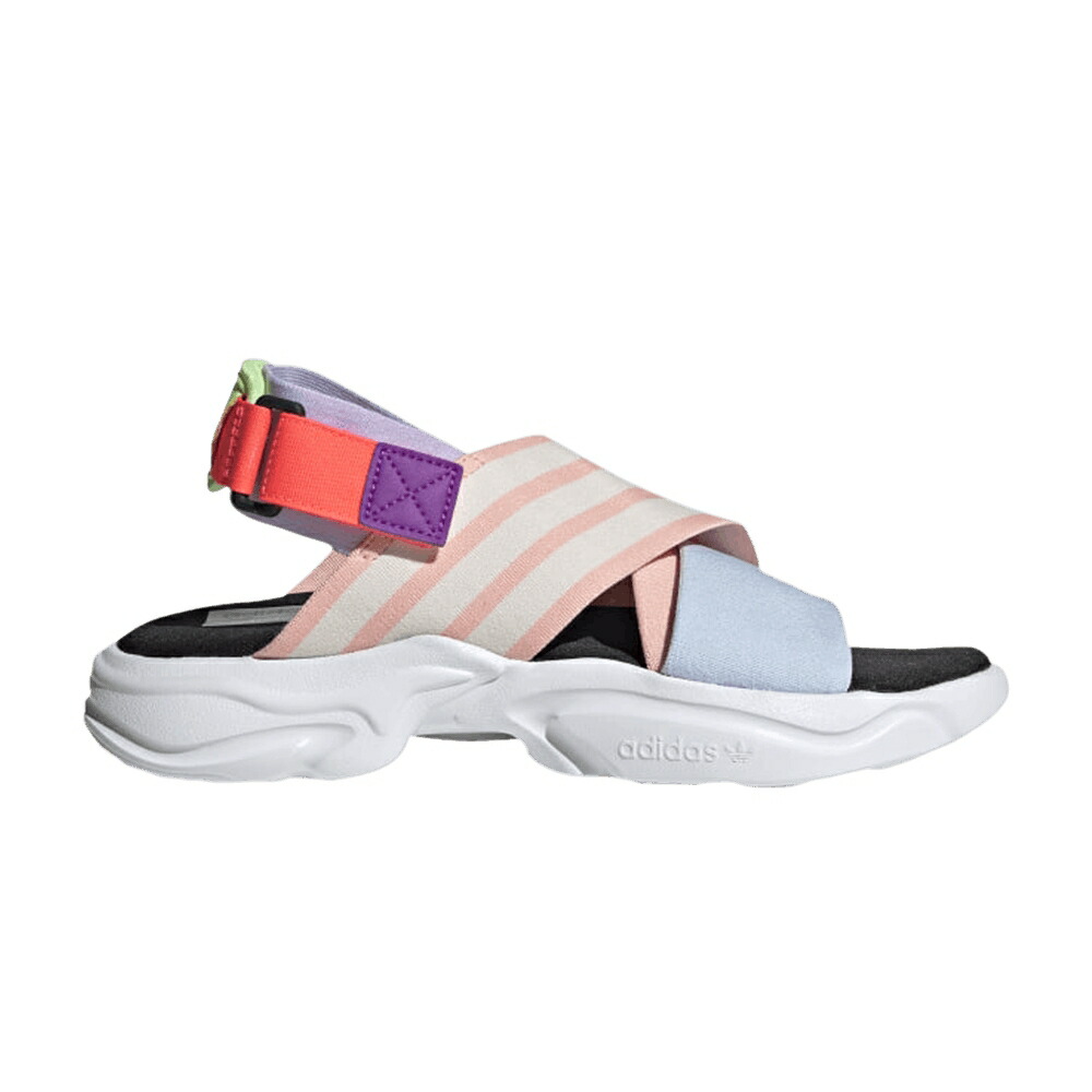 アディダス サンダル 天の原 \u0027HAZE TALC\u0027 スニーカー レディース ADIDAS WMNS MAGMUR SANDALS CORAL / HAZE CORAL TALC SKY TINT
