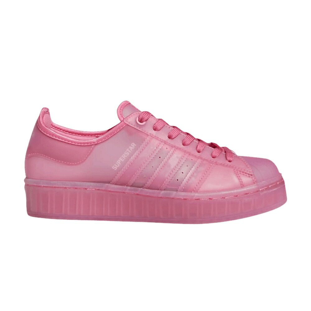 アディダス スーパースター ピンク 'SEMI PINK' スニーカー レディース ADIDAS WMNS SUPERSTAR JELLY SOLAR / SEMI SOLAR PINK SEMI SOLAR PINK
