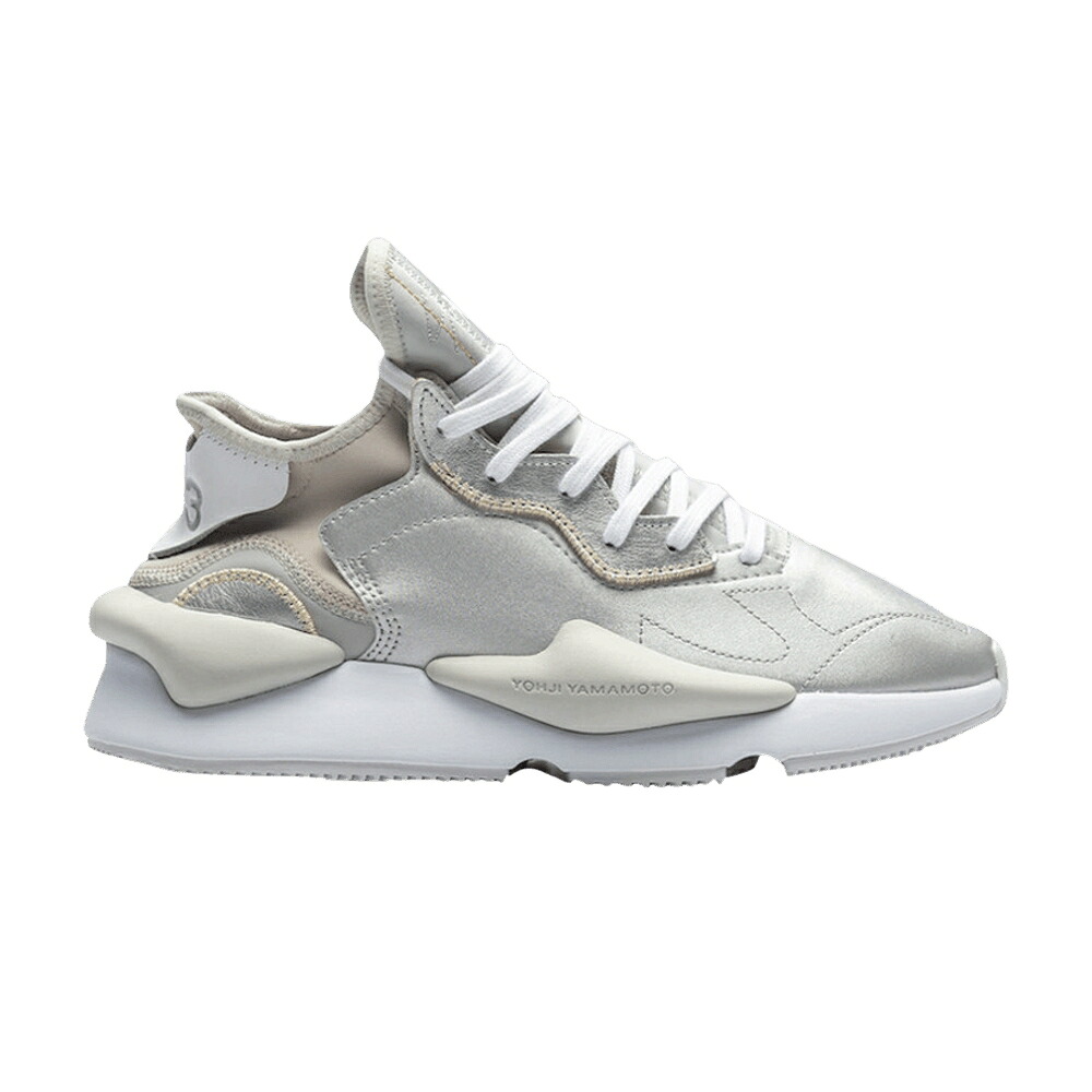 アディダス しろがね色 しろがね色 白いこと 白いこと \u0027SILVER METALLIC\u0027 スニーカー メンズ ADIDAS Y-3 KAIWA / SILVER METALLIC RUNNING WHITE