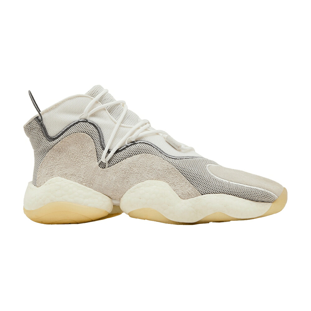 アディダス クレイジー 白いこと 白いこと 薄墨色 薄墨色 \u0027CRYSTAL WHITE\u0027 スニーカー メンズ ADIDAS CRAZY BYW / CLOUD WHITE GREY ONE CRYSTAL 靴-スニーカー-メンズ靴