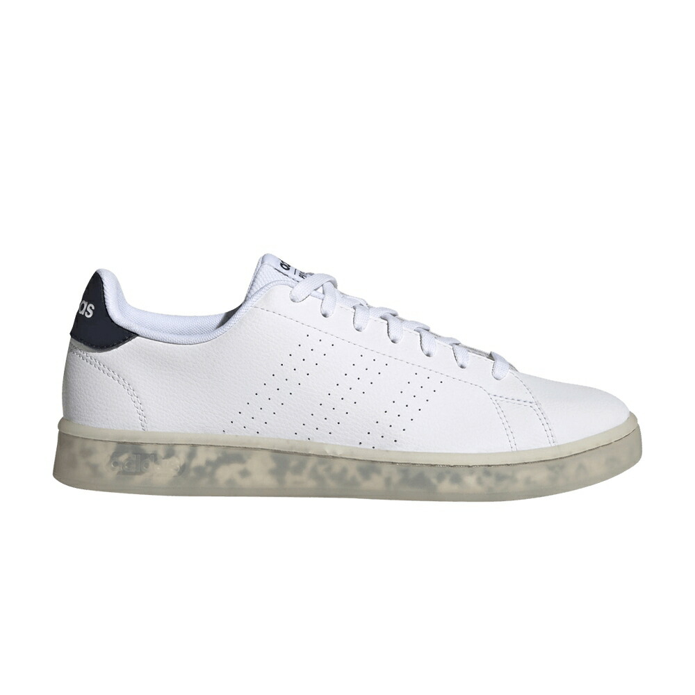 アディダス 先祖伝承 白いこと 白いこと \u0027WHITE INK\u0027 スニーカー メンズ ADIDAS ADVANTAGE ECO LEGEND / CLOUD WHITE CLOUD WHITE LEGEND メンズ靴-スニーカー