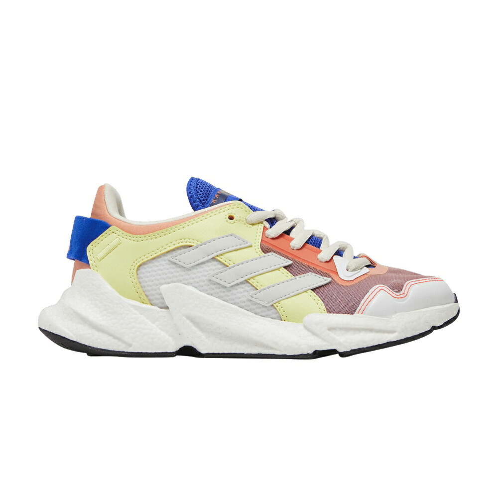 アディダス 黄色 イエロー 'AMBIENT MULTI' スニーカー レディース ADIDAS KARLIE KLOSS X WMNS X9000 BLUSH / AMBIENT BLUSH PULSE YELLOW
