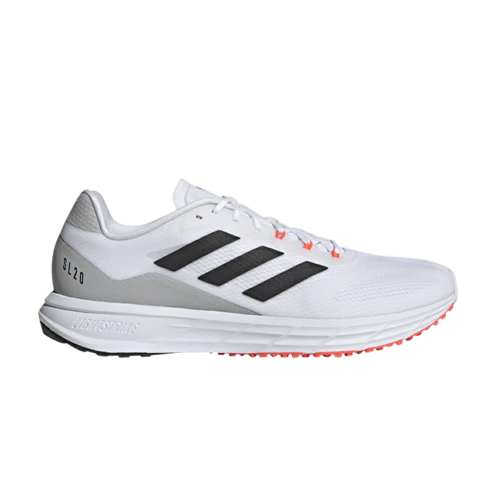 アディダス 白色 ホワイト コア 黒色 ブラック 赤 レッド SL20.2 'WHITE BLACK' スニーカー メンズ ADIDAS / CLOUD WHITE CORE BLACK SOLAR RED