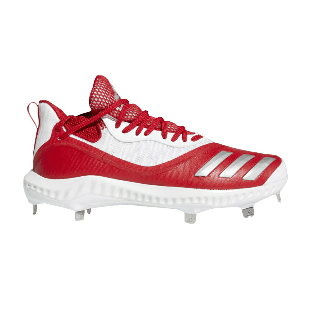 アディダス アイコン バウンス 銀色 シルバー 'SCARLET' スニーカー メンズ ADIDAS ICON 5 BOUNCE ICED / SCARLET SILVER METALLIC CLOUD