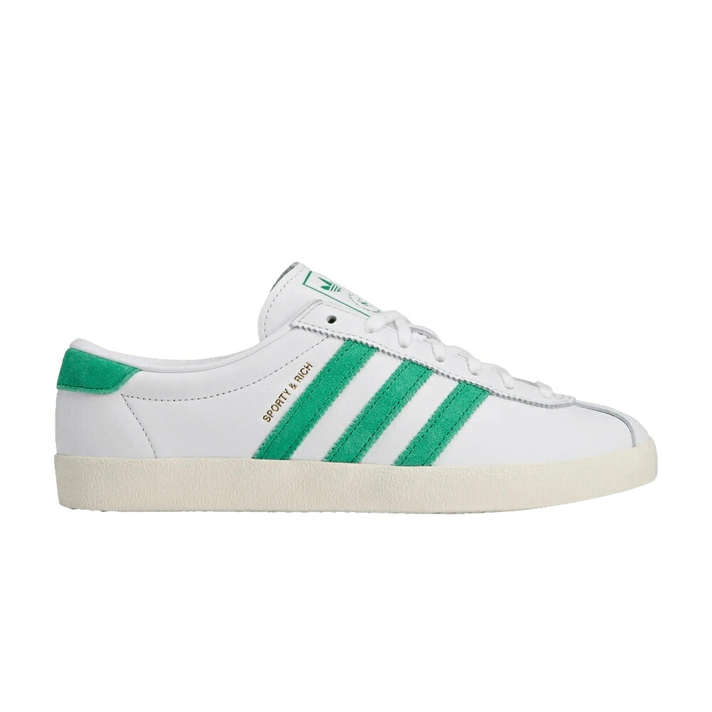 アディダス 空白文字 厚地の外套 白いこと 白いこと \u0026 \u0027WHITE GREEN\u0027 スニーカー レディース ADIDAS SPORTY RICH X WMNS BLANC COURT / CLOUD WHITE OFF WHITE COURT