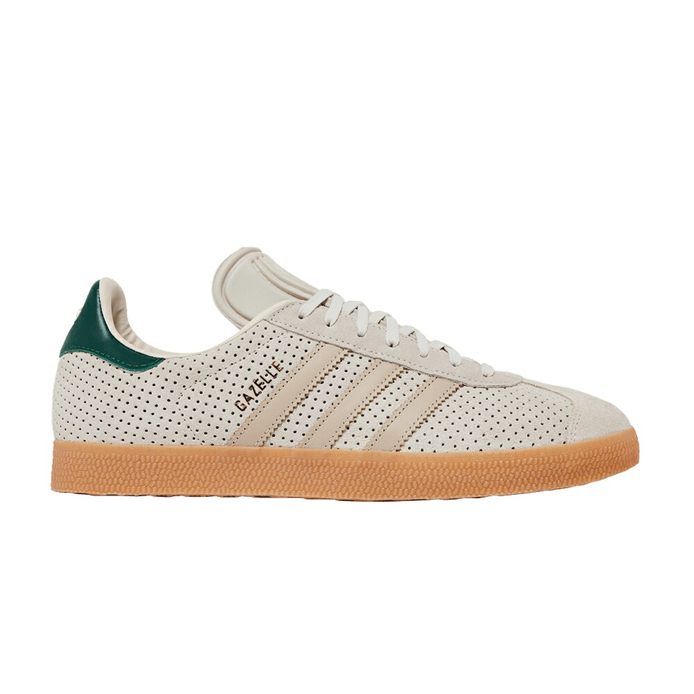 アディダス ガゼル ベージュ \u0027ALUMINIUM GREEN\u0027 スニーカー メンズ ADIDAS GAZELLE COLLEGIATE / ALUMINIUM WONDER BEIGE