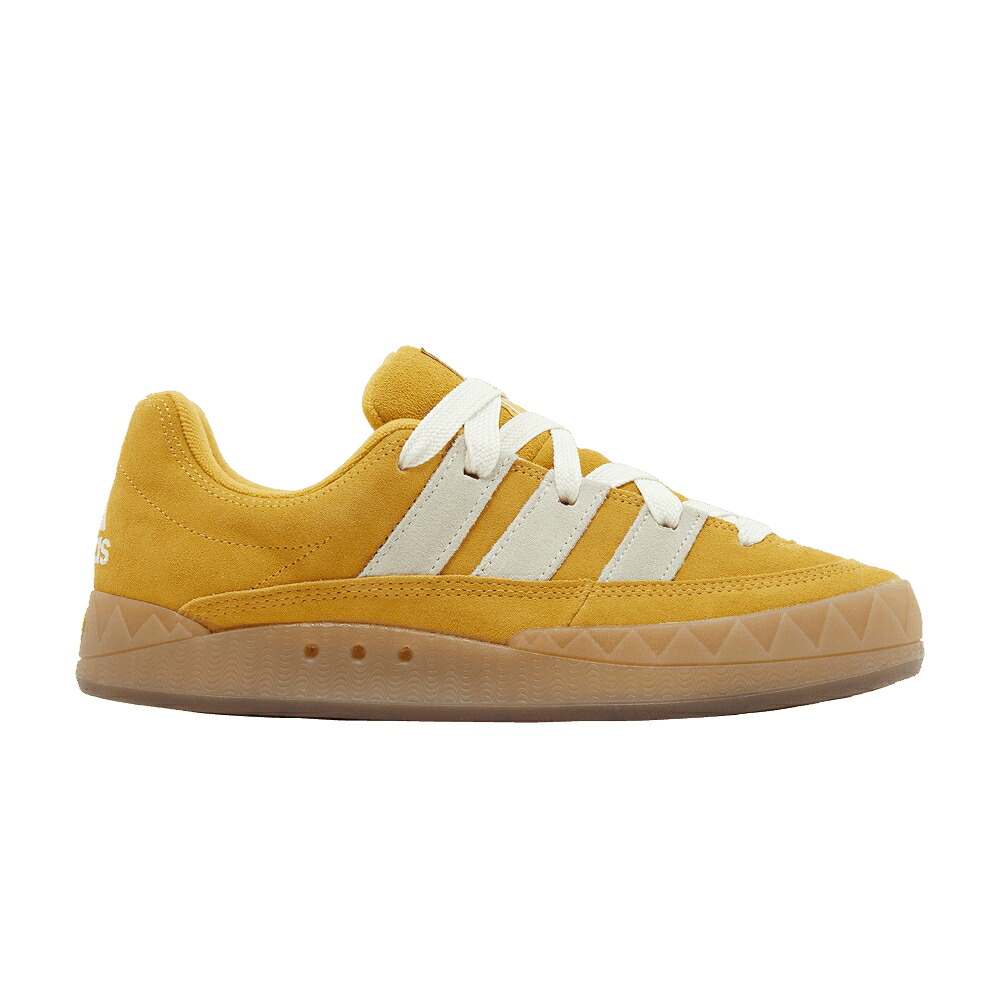アディダス 黄味がかった 黄色 白いこと 白いこと \u0027PRELOVED GUM\u0027 スニーカー メンズ ADIDAS ADIMATIC YELLOW / PRELOVED YELLOW OFF WHITE GUM