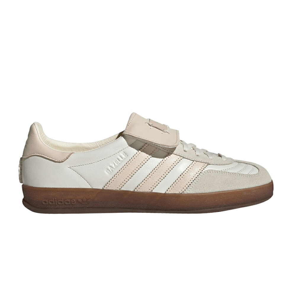 アディダス ガゼル 白色 ホワイト 砂色 サンド 'OFF GUM' スニーカー メンズ ADIDAS FOOT INDUSTRY X GAZELLE INDOOR WHITE SAND STRATA / OFF WHITE OFF WHITE SAND STRATA