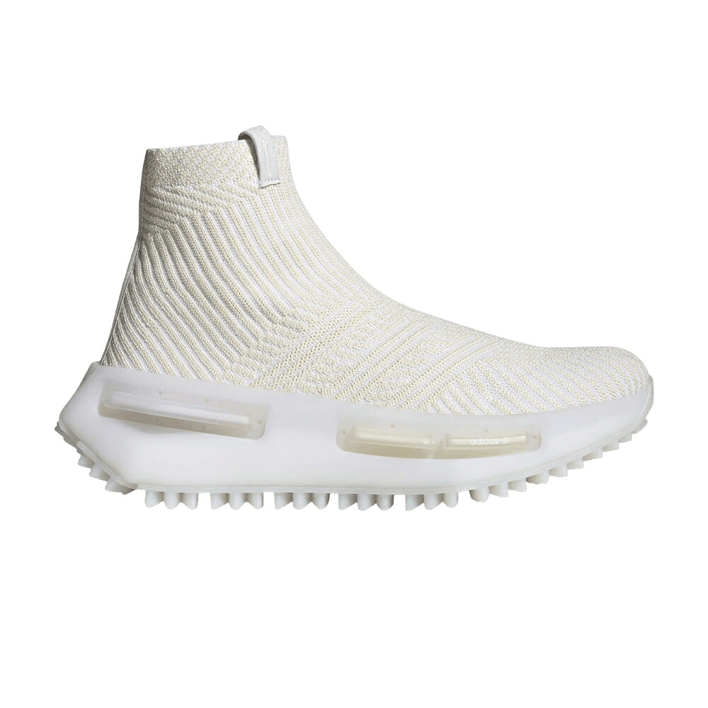 アディダス 白いこと 白いこと 中核グループ NMD_S1 \u0027OFF WHITE\u0027 スニーカー レディース ADIDAS WMNS SOCK / CLOUD WHITE CORE WHITE OFF WHITE スニーカー-レディース靴