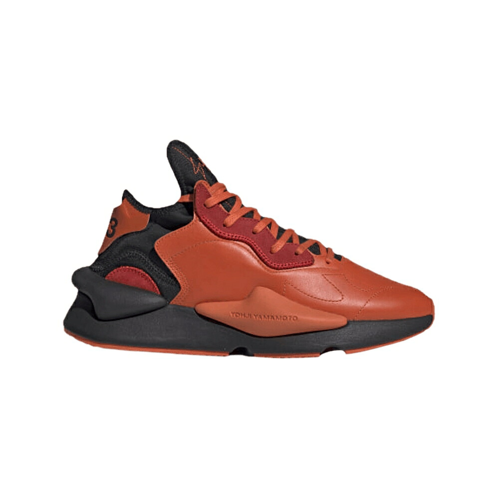 アディダス アイコン 橙 オレンジ 黒色 ブラック 白色 ホワイト 'ICON ORANGE' スニーカー メンズ ADIDAS Y-3 KAIWA / ICON ORANGE BLACK CLOUD WHITE|スニケス