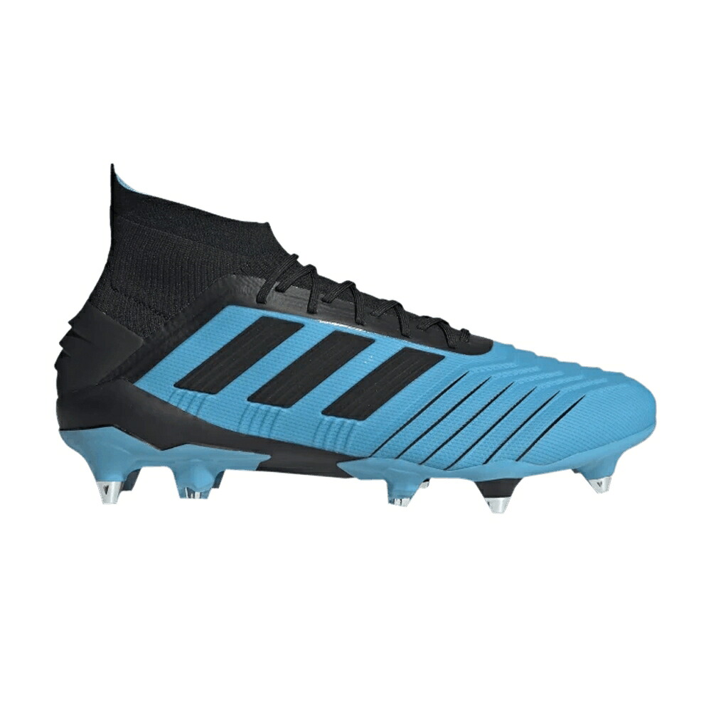 アディダス プレデター シアン コア 黒色 ブラック 19.1 'BRIGHT BLACK' スニーカー メンズ ADIDAS PREDATOR SG CYAN / BRIGHT CYAN CORE BLACK SOLAR｜スニケス