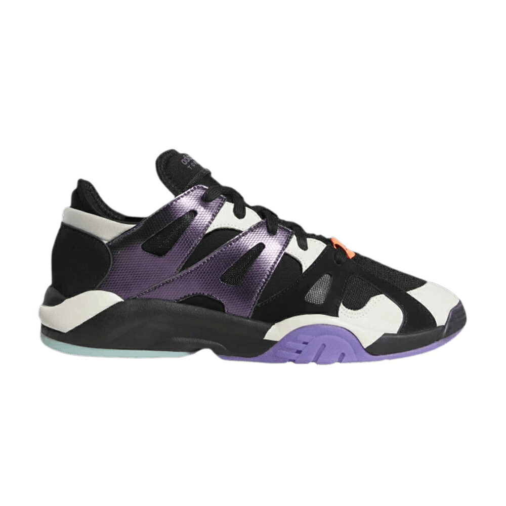 アディダス 中核グループ 黒いこと 黒いこと 白いこと 白いこと \u0027ACTIVE PURPLE\u0027 スニーカー メンズ ADIDAS DIMENSION LOW / CORE BLACK RAW WHITE ACTIVE