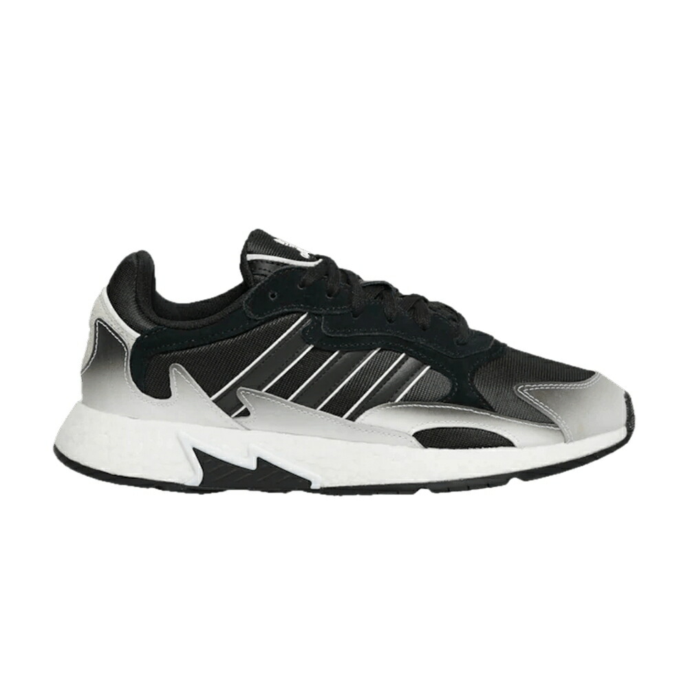 アディダス ラン 黒色 ブラック 白色 ホワイト 灰色 グレー 'BLACK WHITE' スニーカー メンズ ADIDAS TRESC RUN J / BLACK WHITE GREY