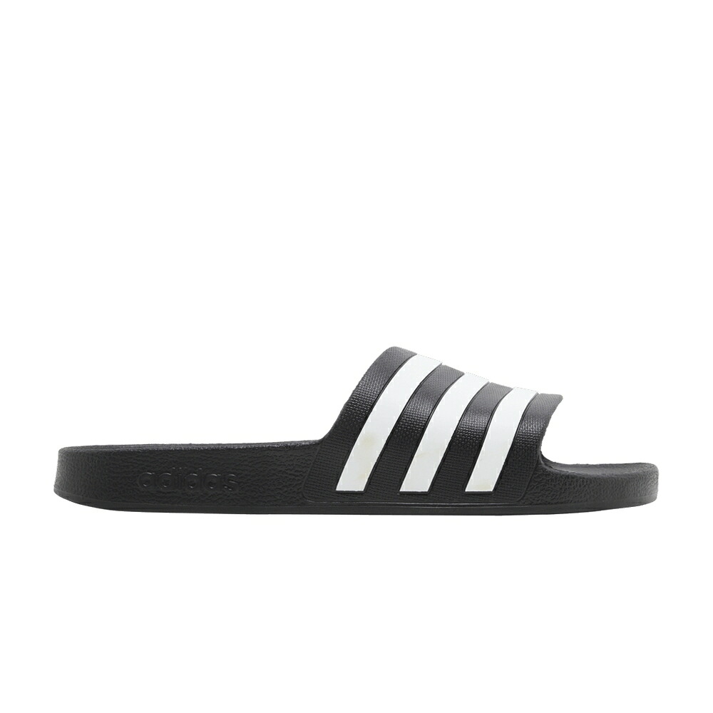 アディダス アディレッタ アクア 黒いこと 黒いこと 白いこと 白いこと \u0027BLACK\u0027 スニーカー メンズ ADIDAS ADILETTE AQUA / BLACK WHITE