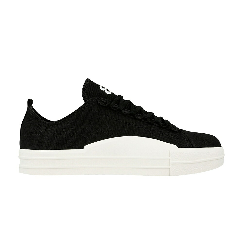 アディダス 黒色 ブラック 白色 ホワイト 'BLACK WHITE' スニーカー メンズ ADIDAS Y-3 YUBEN LOW / BLACK WHITE