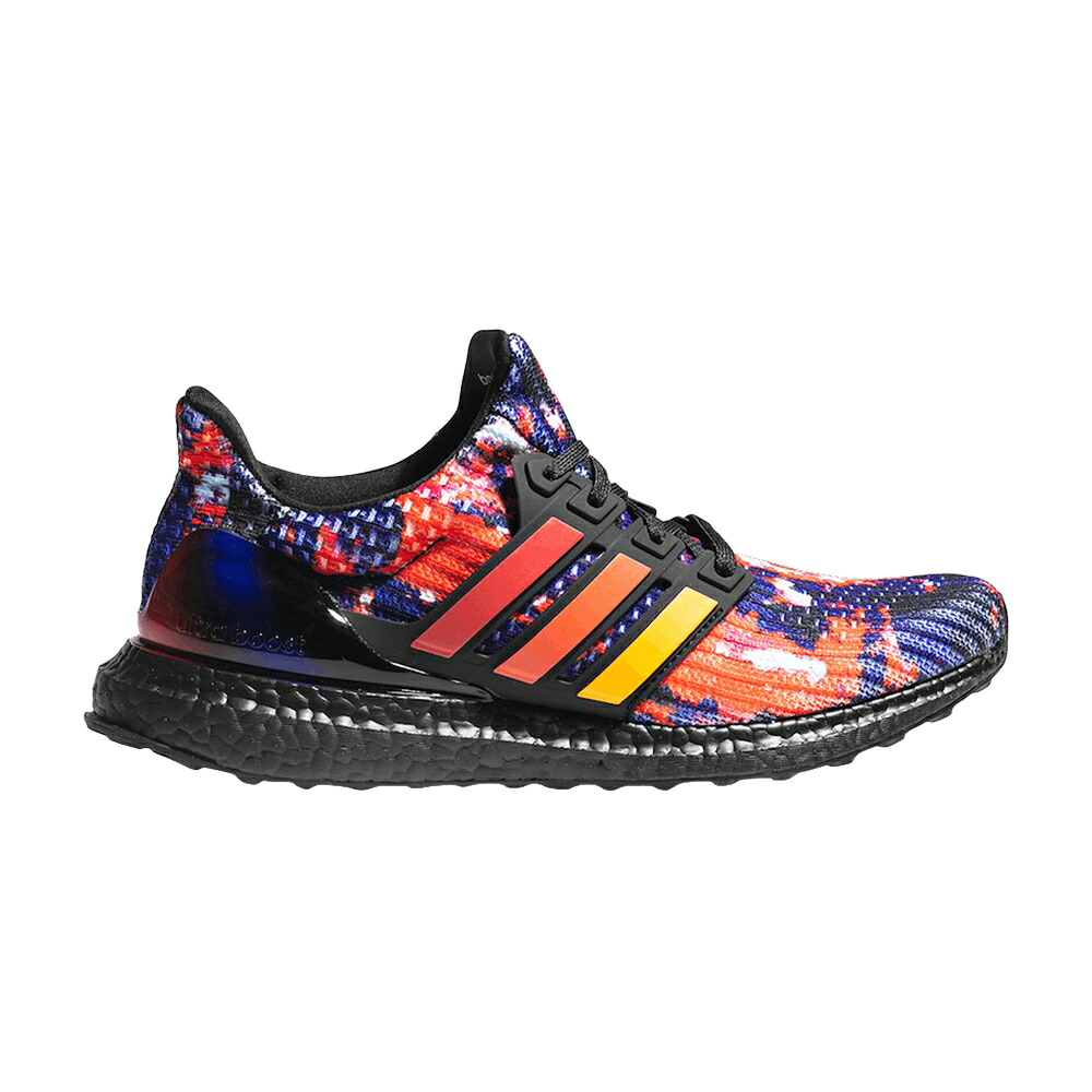 アディダス 黒色 ブラック 橙 オレンジ 'RAINY SEASON' スニーカー メンズ ADIDAS ULTRABOOST / BLACK SCARLET ACTIVE ORANGE|スニケス